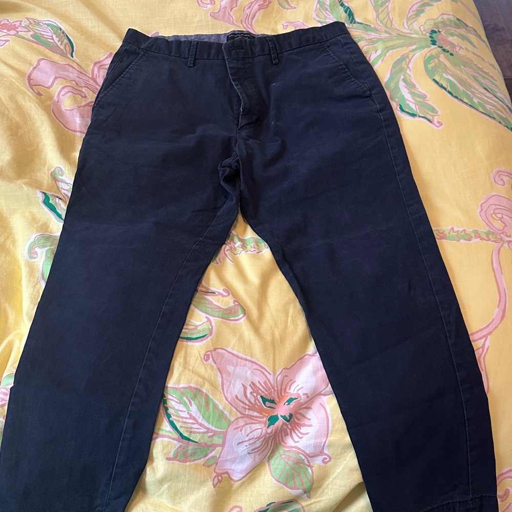 Banana Republic Men's Dark Navy Chinos